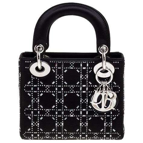 dior rhinestone bag|lady dior bag.